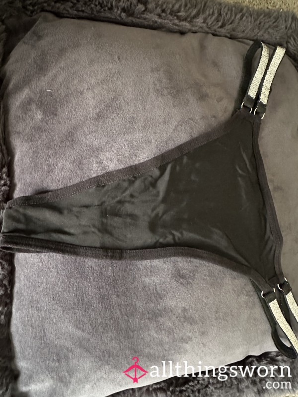 Black Thong Will Be Worn 24 Hours Once Payment Is Received And Pic Of Them On