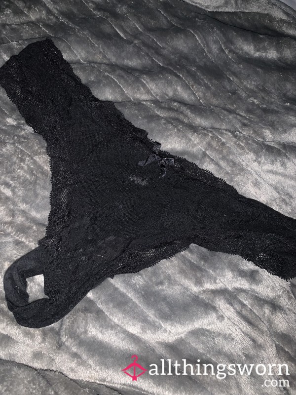 Black Thong - You Decide The Wear And C*m  🤪