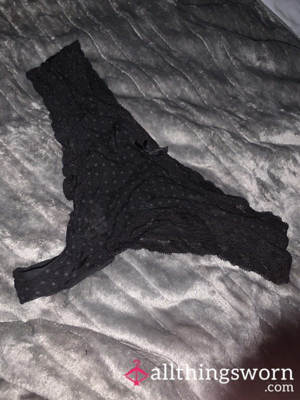 Black Thong - You Decide The Wear And C*m  🤪