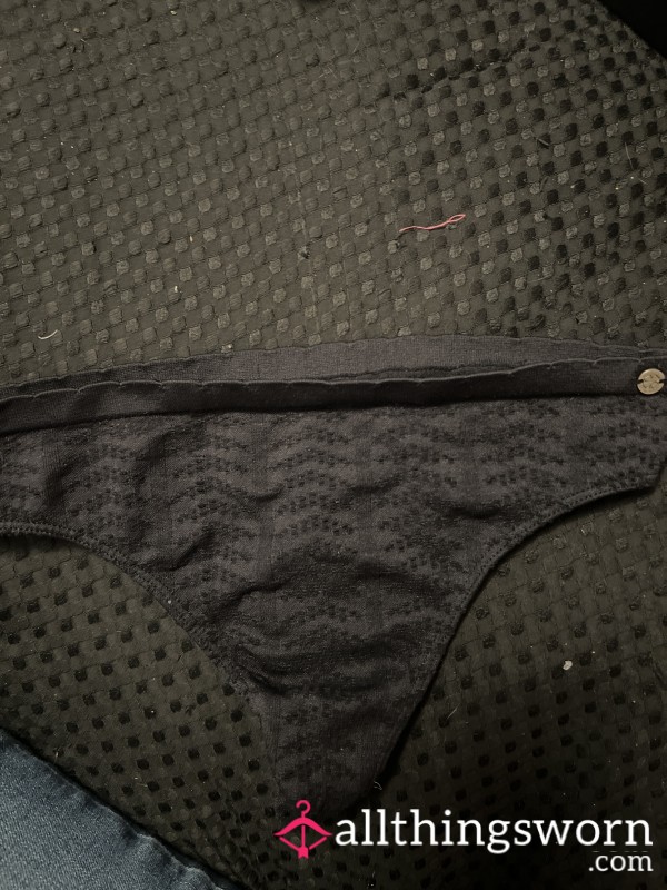 Black Thongs Can Be Dirty/clean