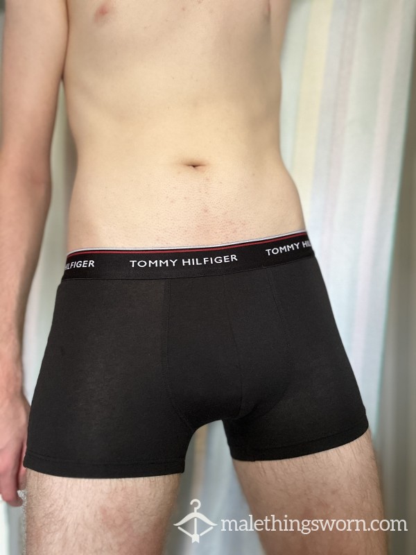 Black Tommy Hilfiger Boxers (Small)