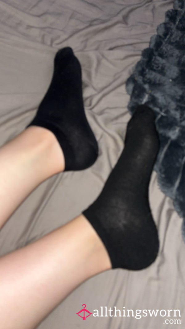 Black Trainer/ Ankle Sock