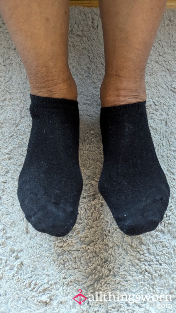 Black Trainer Sock