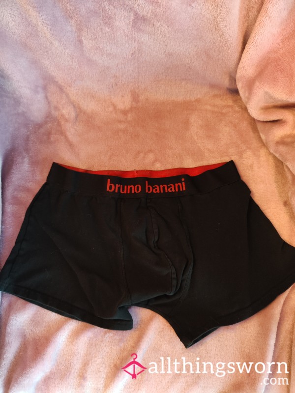 Black Underwear With Some Red Accent Bruno Banani <3