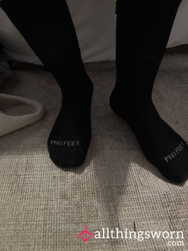 Black Used Socks