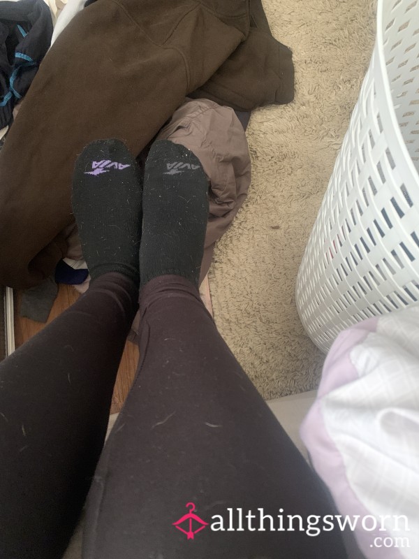 Black Used Socks