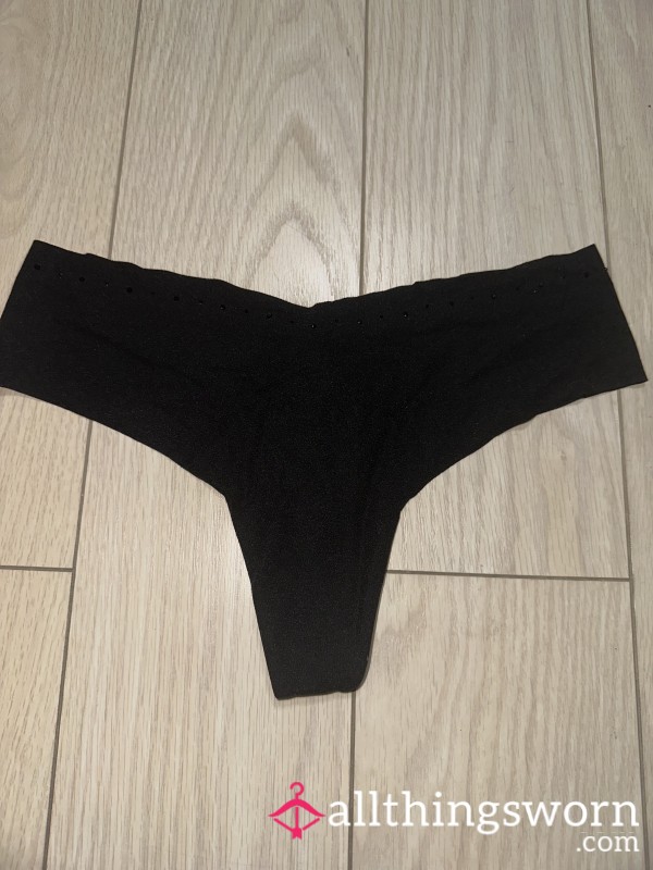 Black Victoria Secret Thong