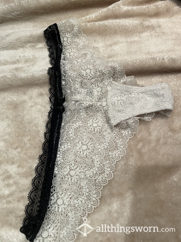 BLACK + WHITE LACE – BRAZILIAN