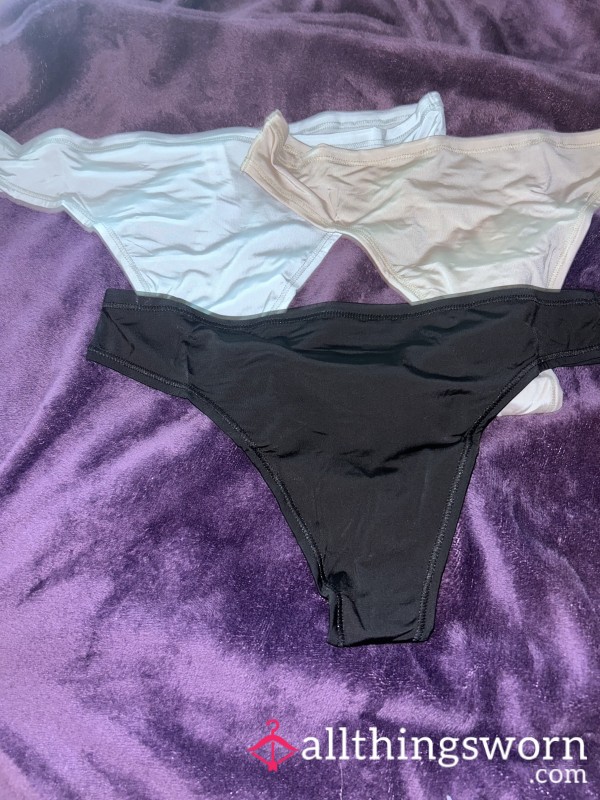 Black, White, Or Tan Worn Thong