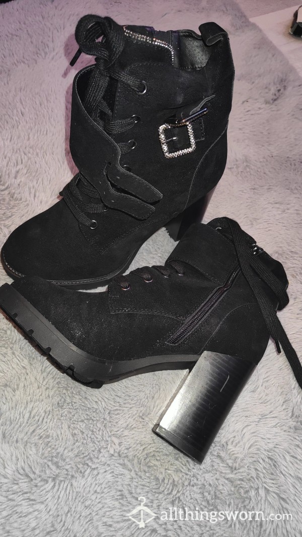 Black Work Boots