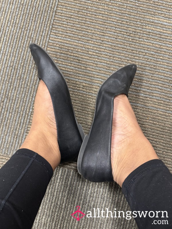 Black Work Professional Flats