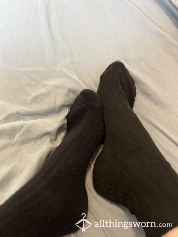 Black Work Socks