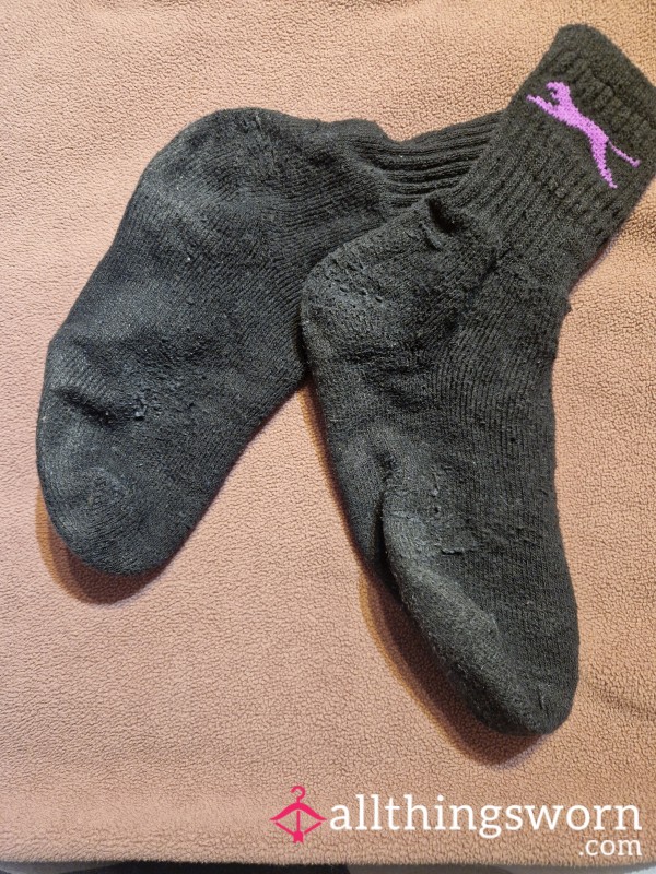 Black Work Socks