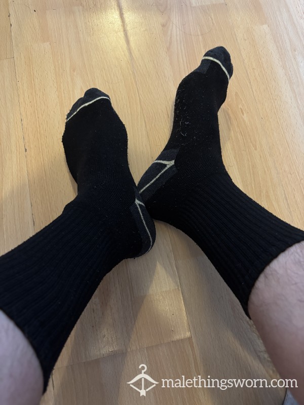 Black Work Socks