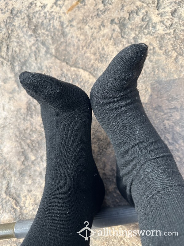 Black Work Socks