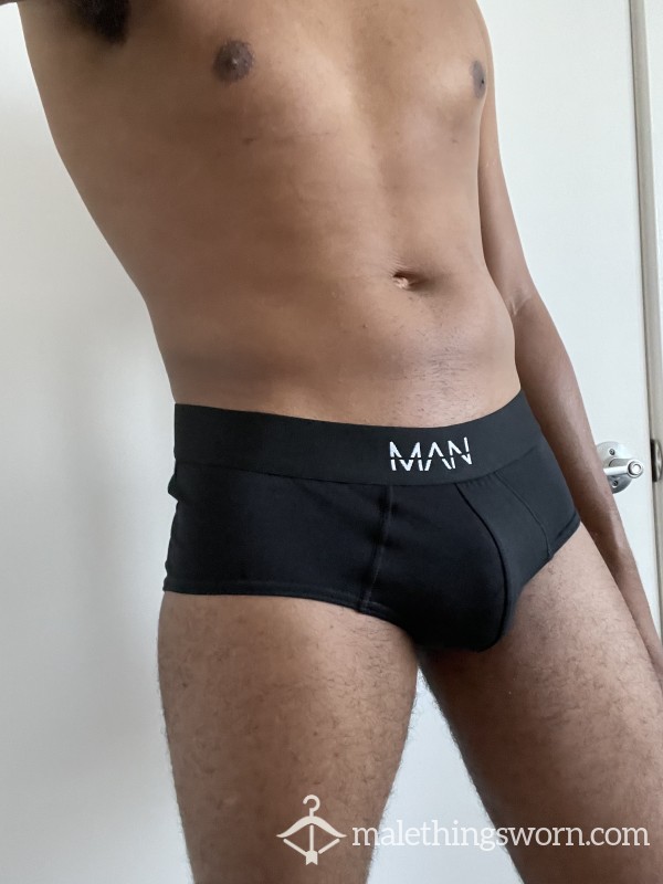 Black Worn MAN Briefs