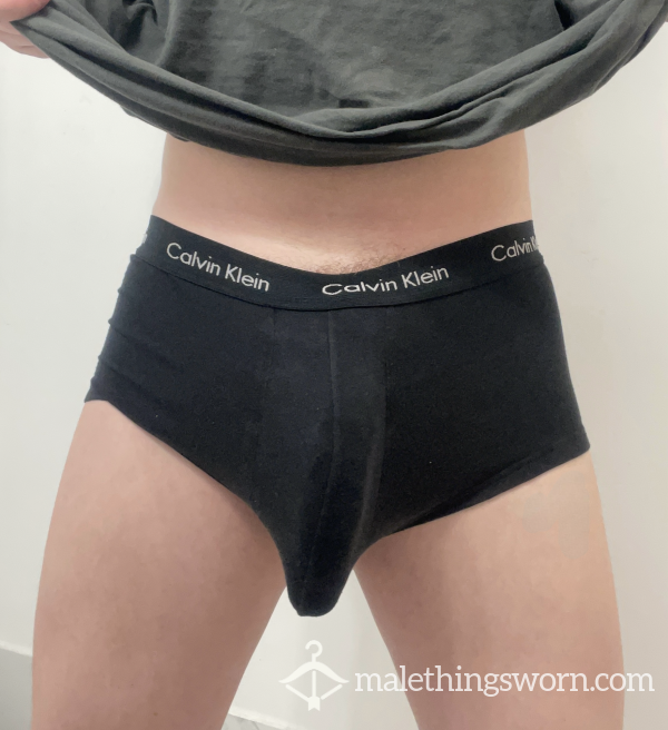 Black Worn Trunks Calvin Klein Customizable