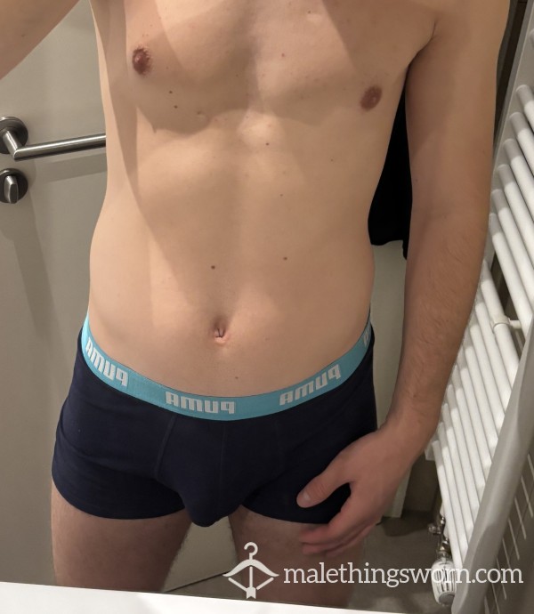 Black/Blue Puma Underwear