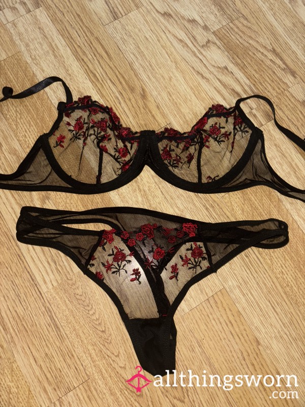 Black&red Lingerie Set