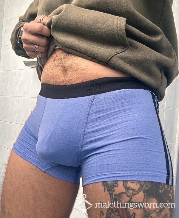 Light Blue Adidas Boxers (M)