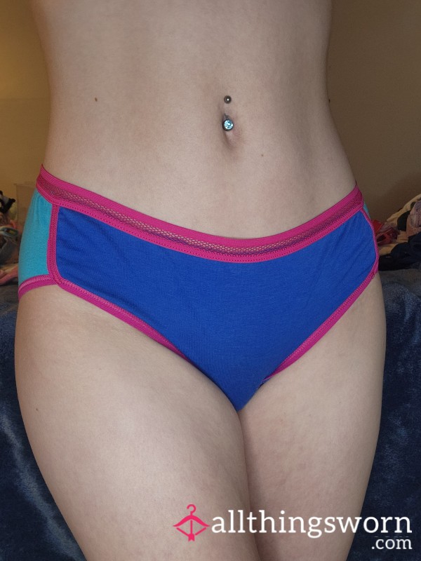 Blue Bikini Style Panties