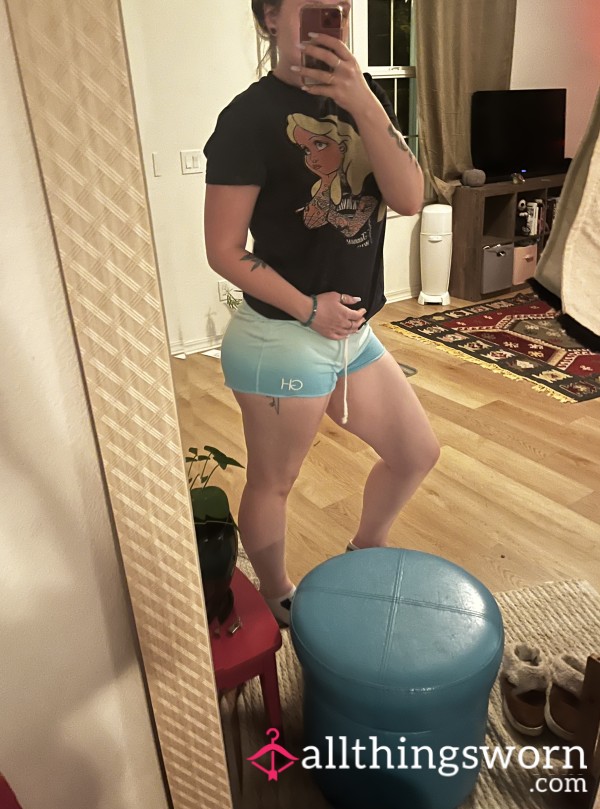 Blue Booty Shorts