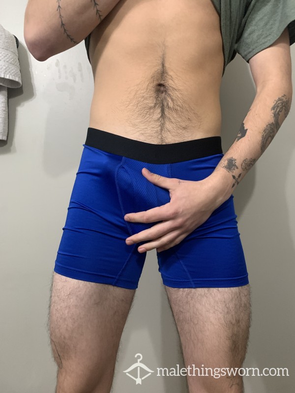 Blue Boxer Briefs