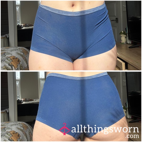 Blue Boyshort Panty