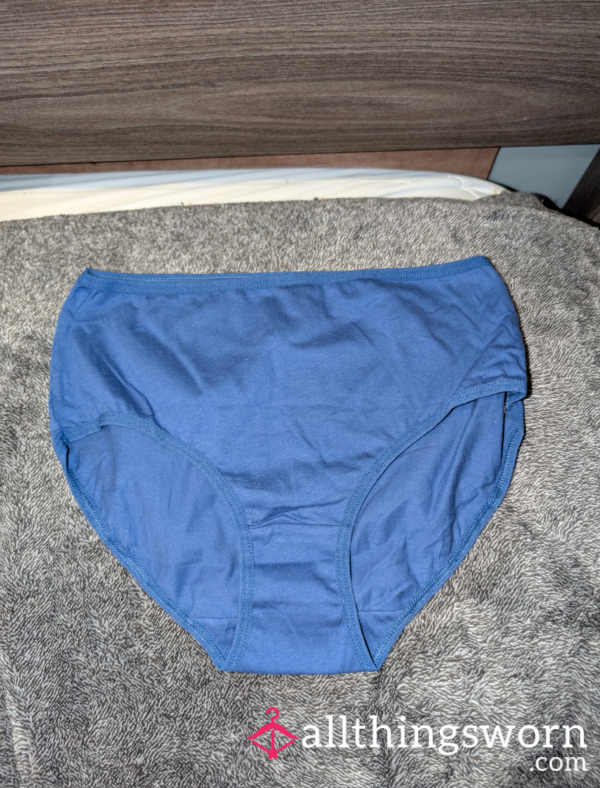 Blue Briefs Panties