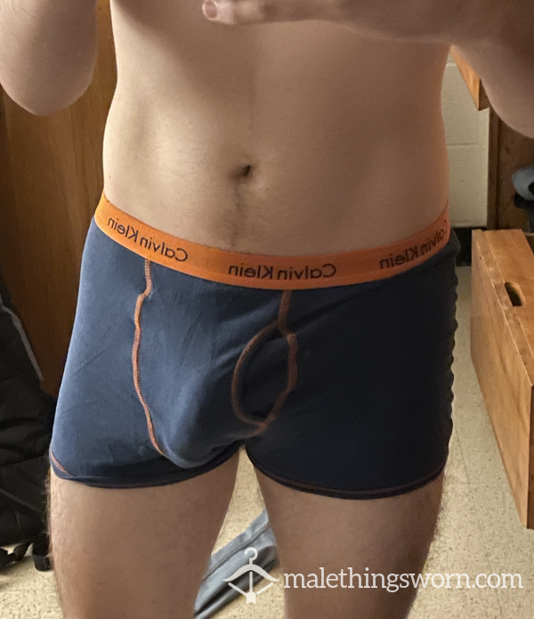 Blue Calvin Klein Boxers