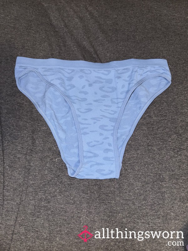 Blue Cheetah Print