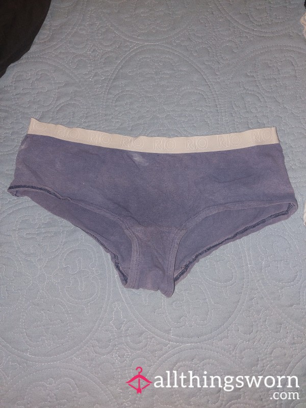 Blue Cotton Cheeky Panties - Includes Free Play