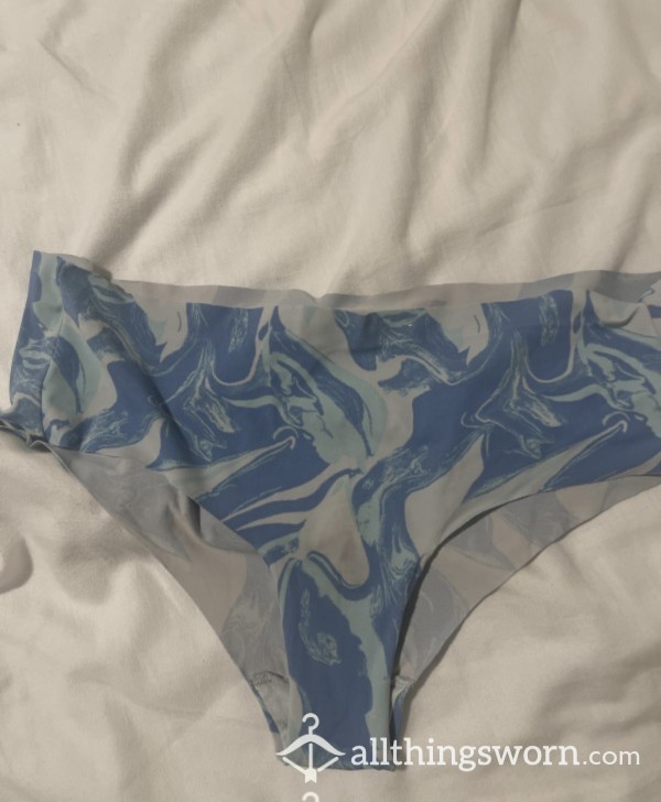 Blue Creamy Panties