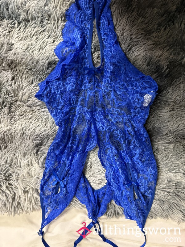 ✨ Blue Crochless Lingerie ✨