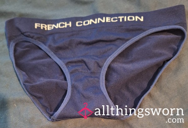 Blue Full Back French Connection Panties