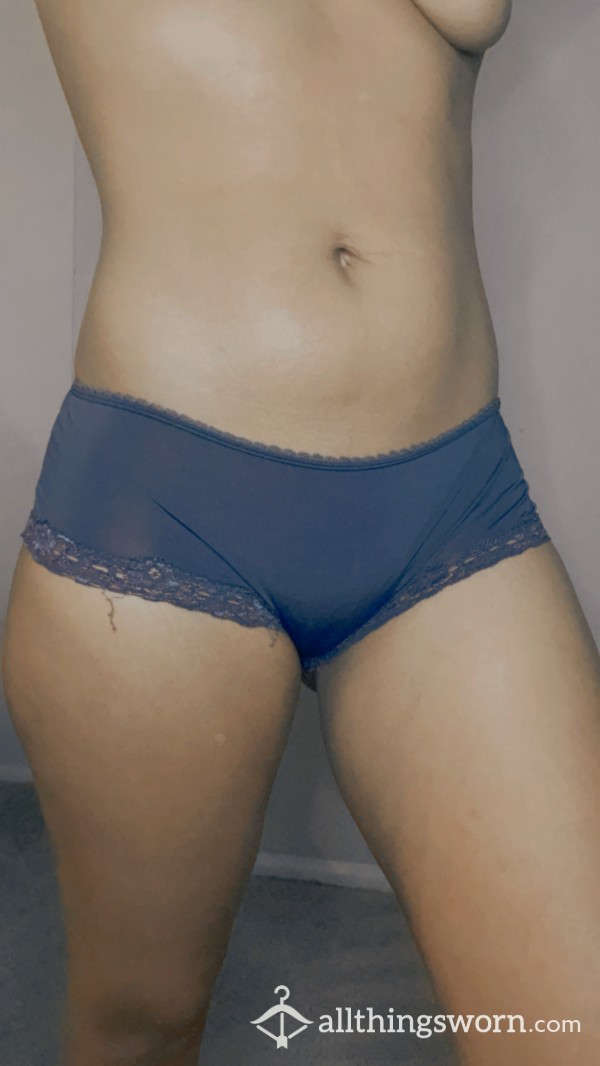 Blue “grannie” Panties