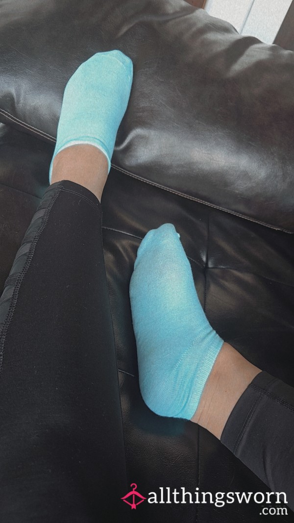 Blue Gym Socks