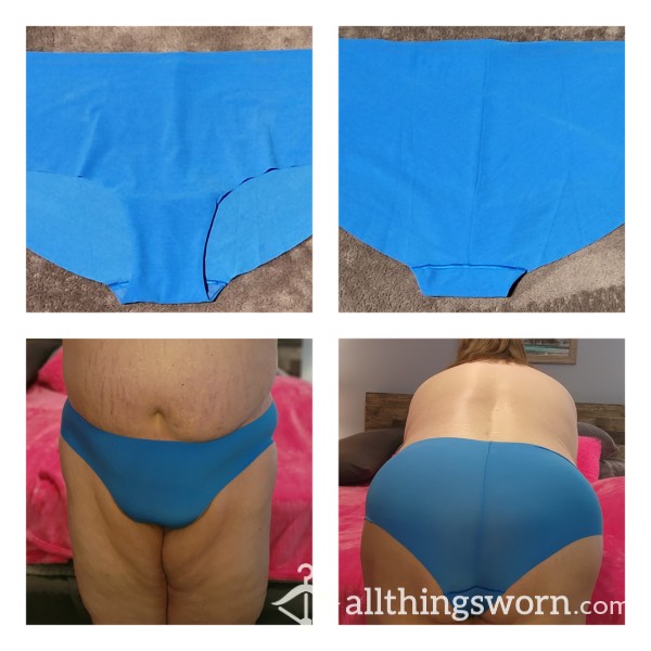 Victoria's Secret Blue No Show Hipster Panty