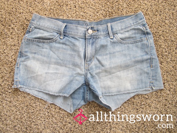 Blue Jean Short Shorts