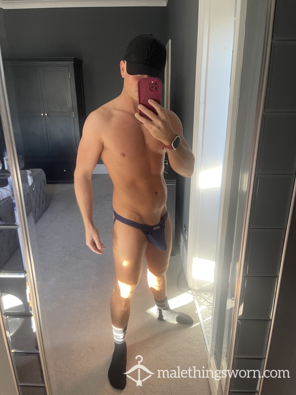 Blue Jock Worn 3day