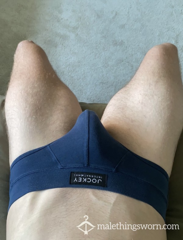 Blue Jockey Briefs