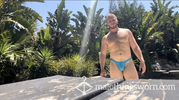 Blue Kingsky Thong