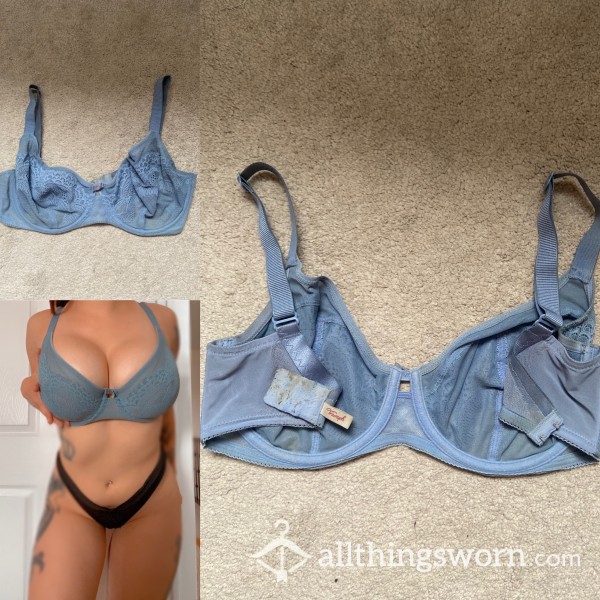 🦋Blue Lace 34G Bra