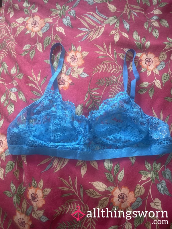 Blue Lace Bra 💙