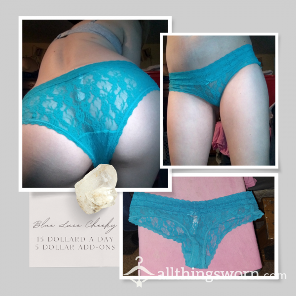 Blue Lace Cheeky