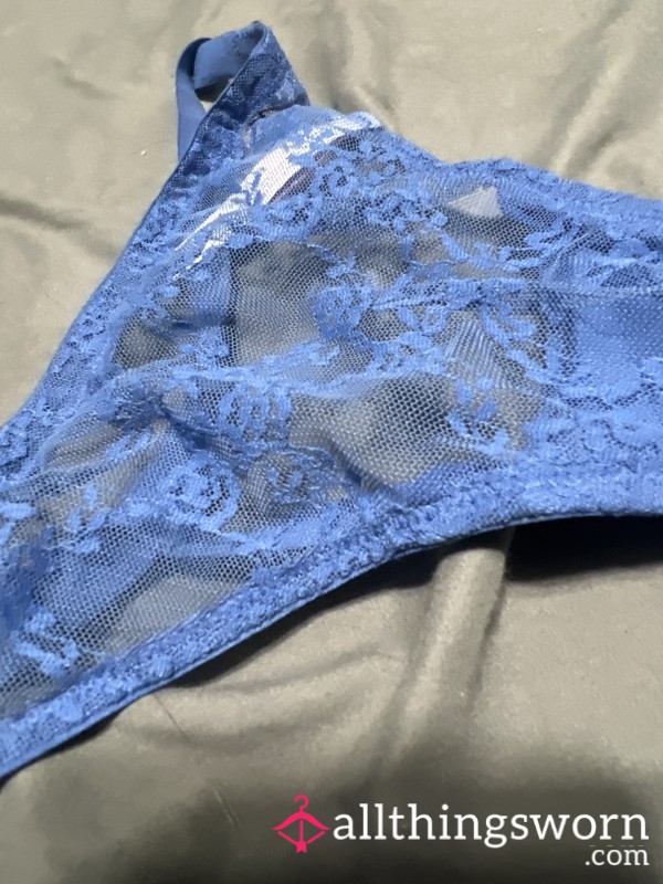 Blue Lace G String-free Gift With Purchase🔥