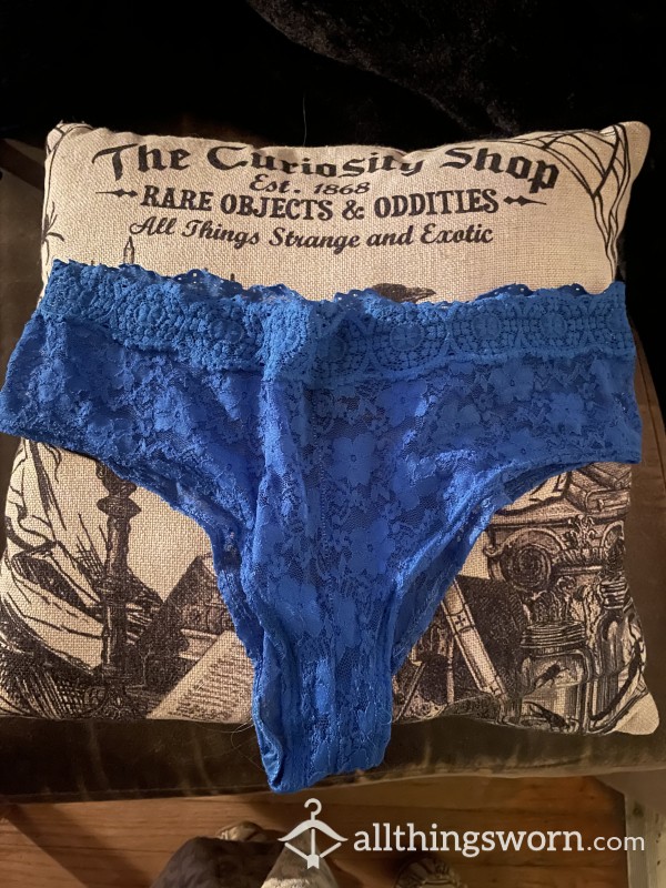 Blue Lace Panties