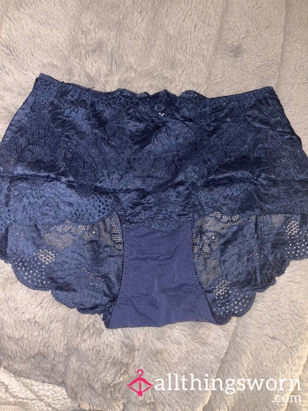 Blue Lace Panties