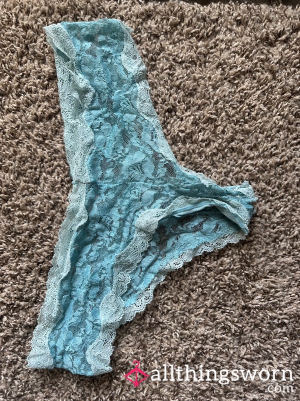 Blue Lace Panties