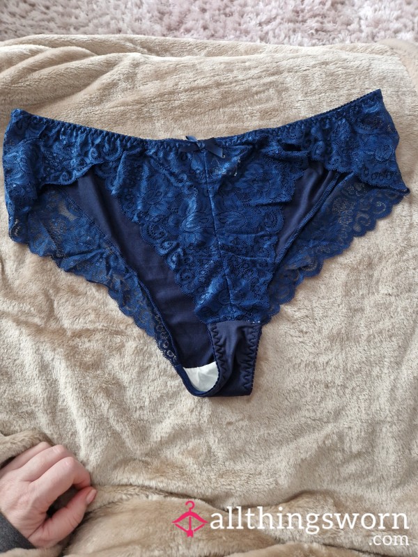 Blue Lace Panties